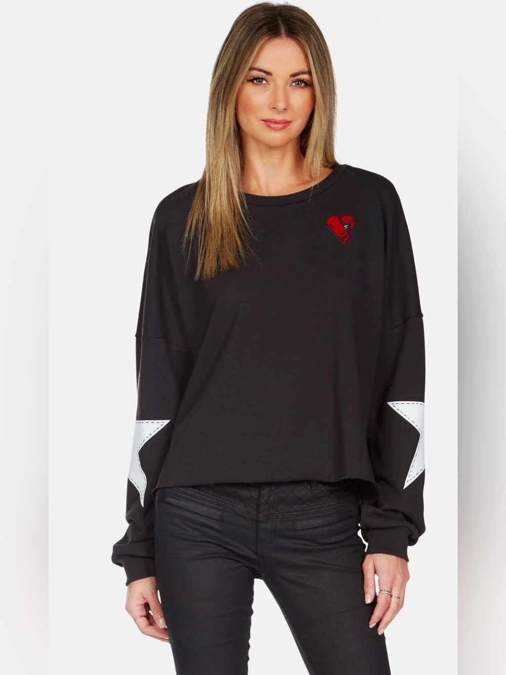 Lauren Moshi Lee Boxing Glove Pullover Size L